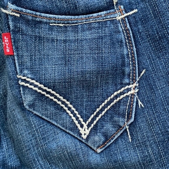 LEVI's Copper 1873 denim jeans 100% cotton button fly 25x32 - Picture 8 of 16